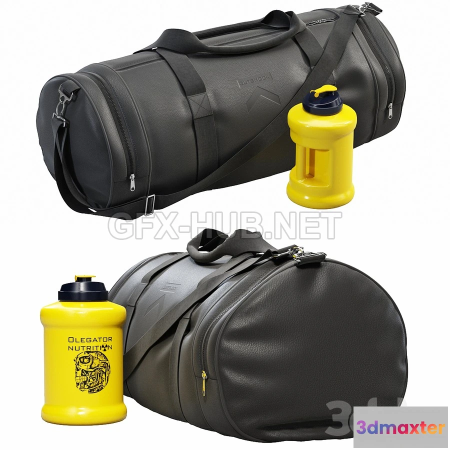 1203486 - FURNITURE 3D MODELS - Outshock Combat Sports Bag