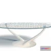 1203490 - FURNITURE 3D MODELS - Oval table