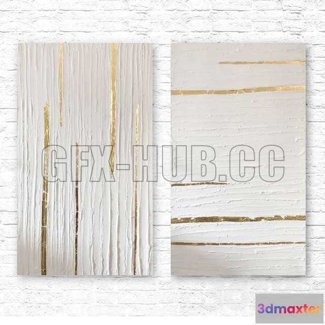 1203504 - FURNITURE 3D MODELS - Painting Abstraction