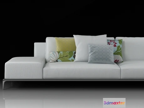 1203552 - FURNITURE 3D MODELS - Park sofa 02