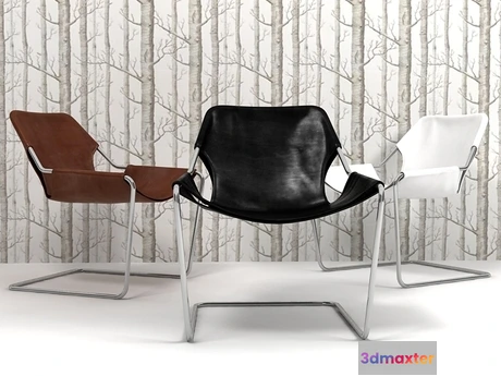1203566 - FURNITURE 3D MODELS - Paulistano armchair