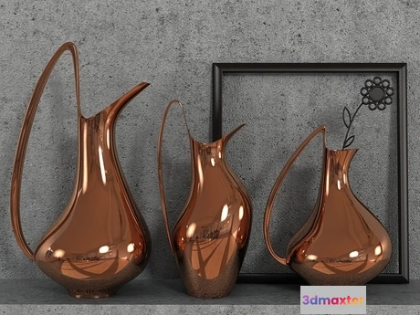 1203690 - FURNITURE 3D MODELS - Pitchers