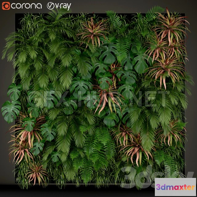 1203814 - FURNITURE 3D MODELS - Plants collection 200