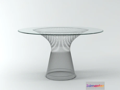 1203848 - FURNITURE 3D MODELS - Platner Dining Table