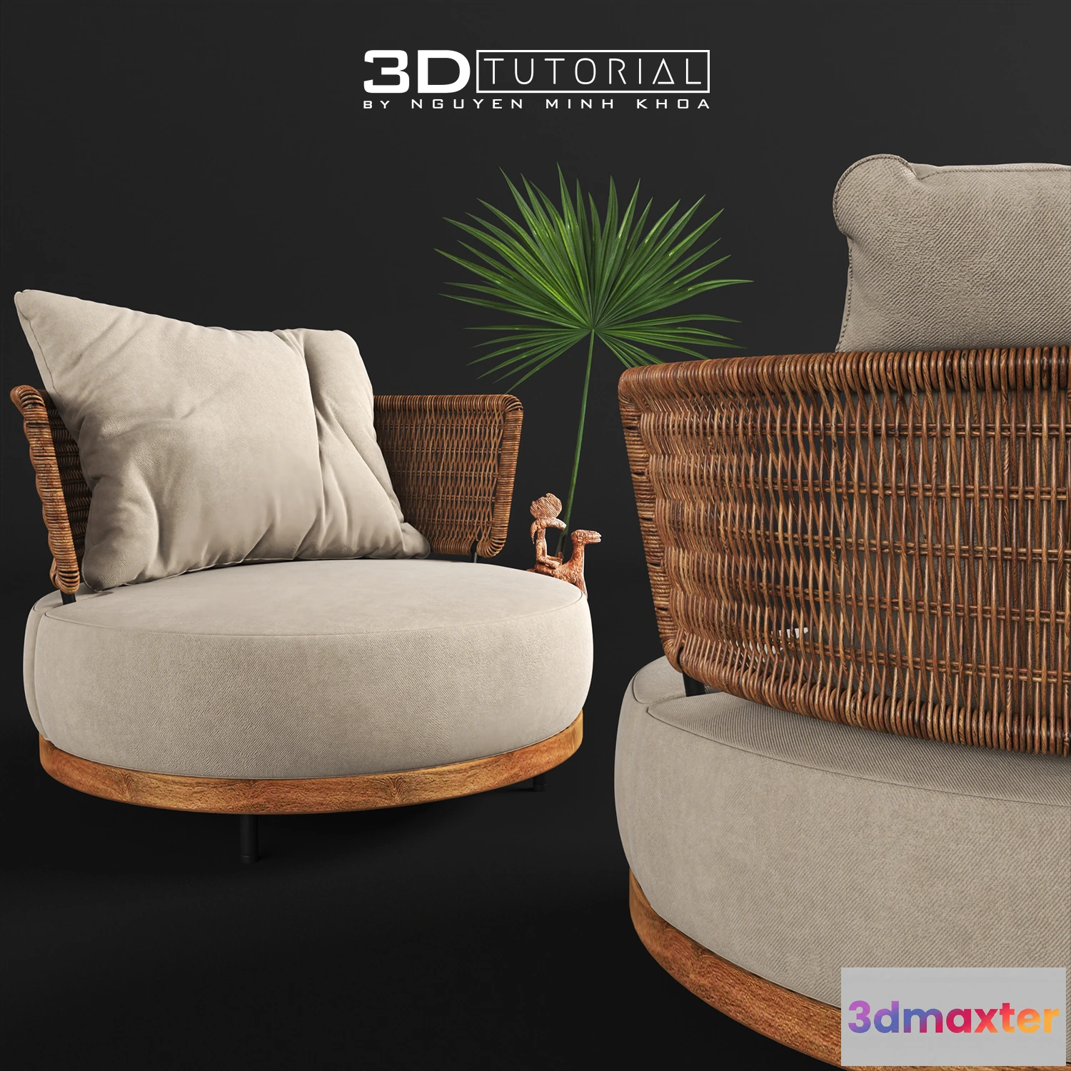 1203934 - FURNITURE 3D MODELS - Quadrado Sofa modelbyNguyenMinhKhoa