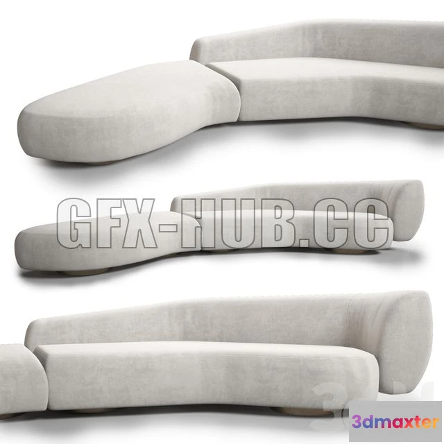 1203996 - FURNITURE 3D MODELS - REPOSE SOFA STUDIOTWENTYSEVEN