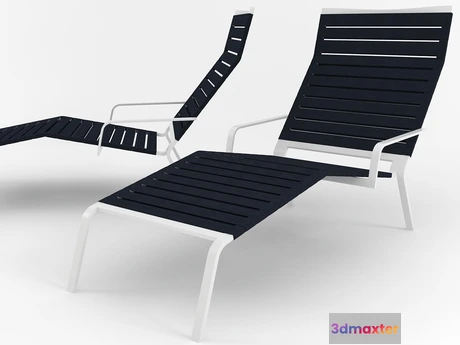 1204000 - FURNITURE 3D MODELS - Rest Lounger