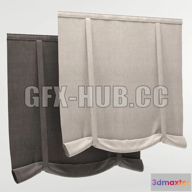 1204080 - FURNITURE 3D MODELS - Roman blind 39