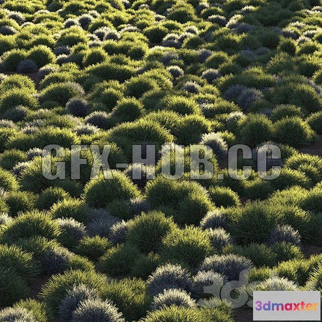1204120 - FURNITURE 3D MODELS - Round Grass