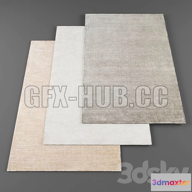 1204134 - FURNITURE 3D MODELS - Rugs 888