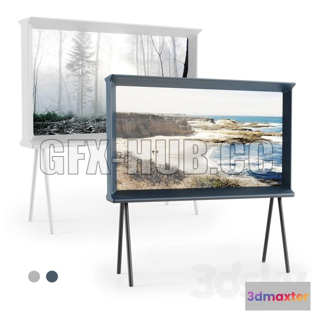 1204172 - FURNITURE 3D MODELS - Samsung Serif TV