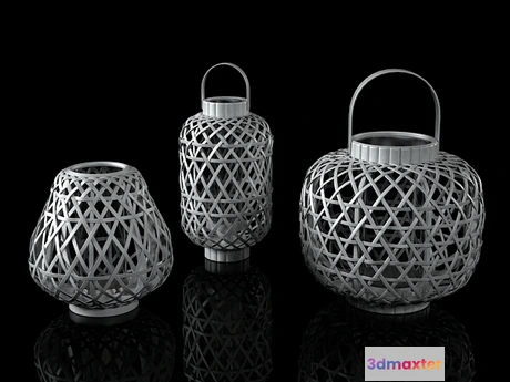 1204194 - FURNITURE 3D MODELS - Savana lanterns