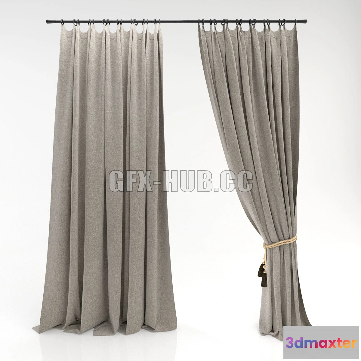 1204308 - FURNITURE 3D MODELS - Shade SP curtain