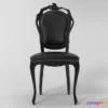 1204408 - FURNITURE 3D MODELS - Smoke Dining Chair