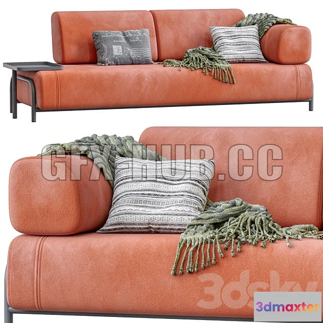 1204424 - FURNITURE 3D MODELS - Sofa Compo By Kave Home