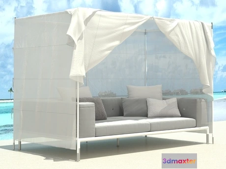 1204474 - FURNITURE 3D MODELS - Springtime sofa stt