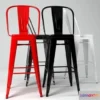 1204524 - FURNITURE 3D MODELS - Stool with backrest