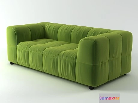 1204552 - FURNITURE 3D MODELS - Strips sofa 9519