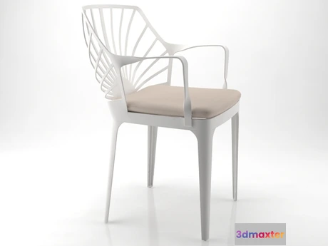 1204580 - FURNITURE 3D MODELS - Sunrise armchair