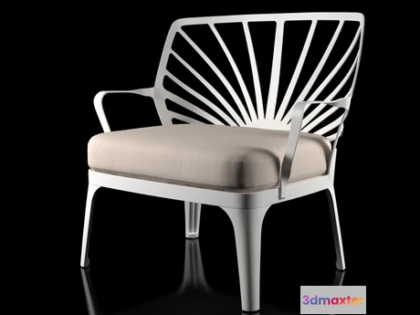 1204584 - FURNITURE 3D MODELS - Sunrise easychair