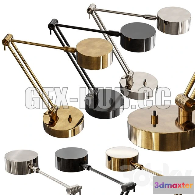 1204638 - FURNITURE 3D MODELS - Table Lamp Vaughan Faringdon