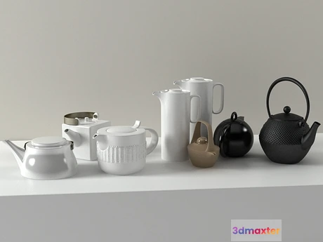 1204692 - FURNITURE 3D MODELS - TeaTime set