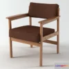 1204736 - FURNITURE 3D MODELS - Tiao armchair