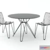 1204748 - FURNITURE 3D MODELS - Tio Chair and Table