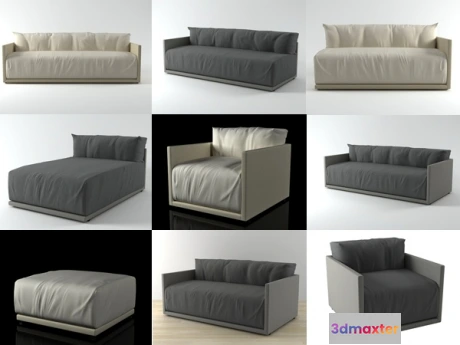 1204752 - FURNITURE 3D MODELS - Toffee collection