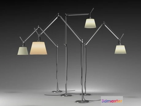 1204758 - FURNITURE 3D MODELS - Tolomeo Mega