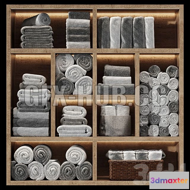 1204782 - FURNITURE 3D MODELS - Towels 28