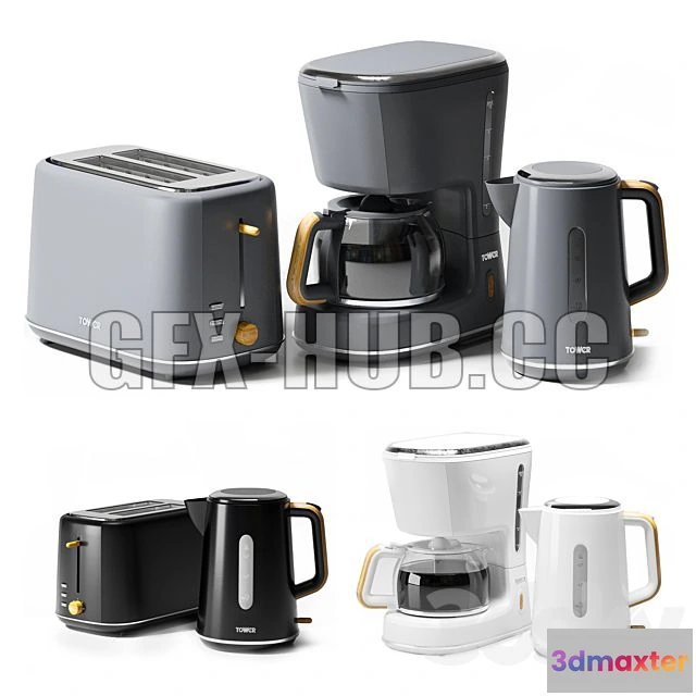 1204784 - FURNITURE 3D MODELS - Tower Scandi Appliances