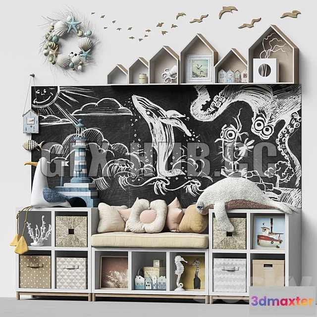 1204786 - FURNITURE 3D MODELS - Toys and Furniture Set 110