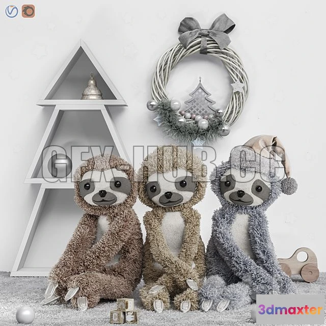 1204790 - FURNITURE 3D MODELS - Toys and Furniture Set 85