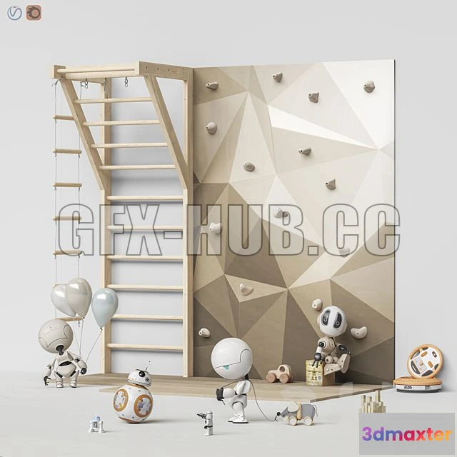 1204792 - FURNITURE 3D MODELS - Toys and Furniture Set 92