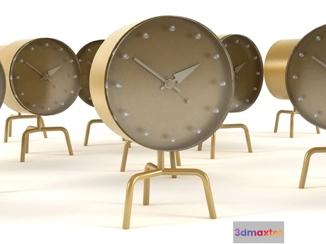1204828 - FURNITURE 3D MODELS - Tripod clock