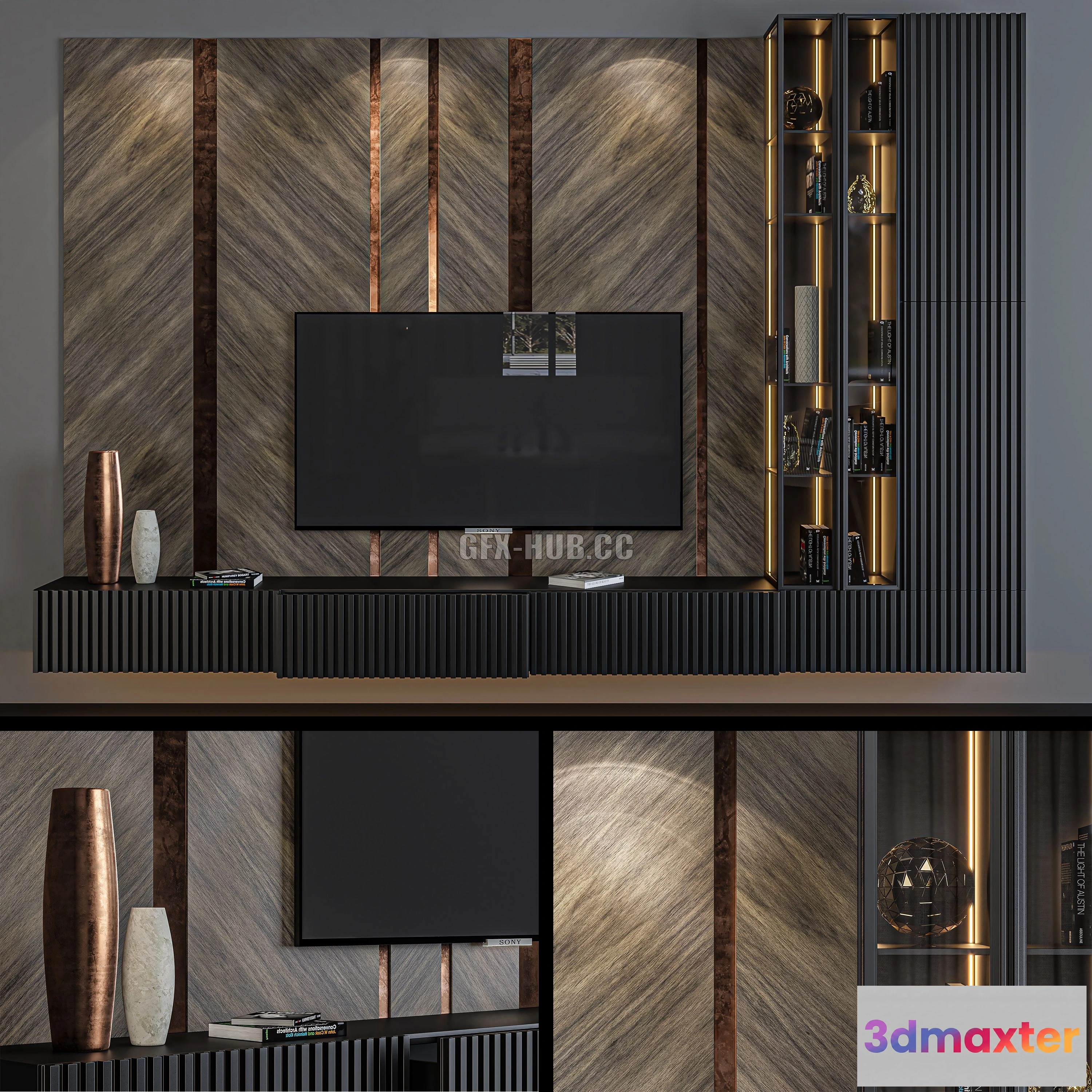 1204864 - FURNITURE 3D MODELS - Tv Set 17