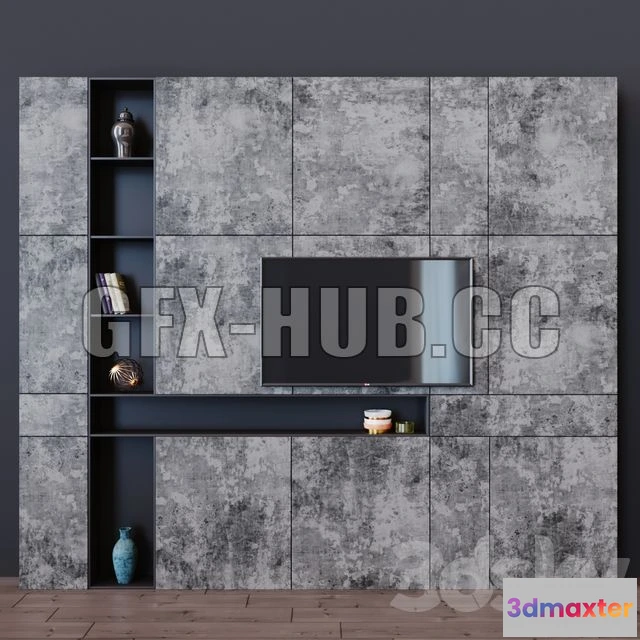 1204870 - FURNITURE 3D MODELS - Tv Set 22