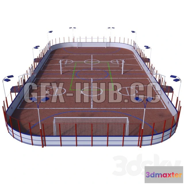 1204904 - FURNITURE 3D MODELS - Universal Sports Field