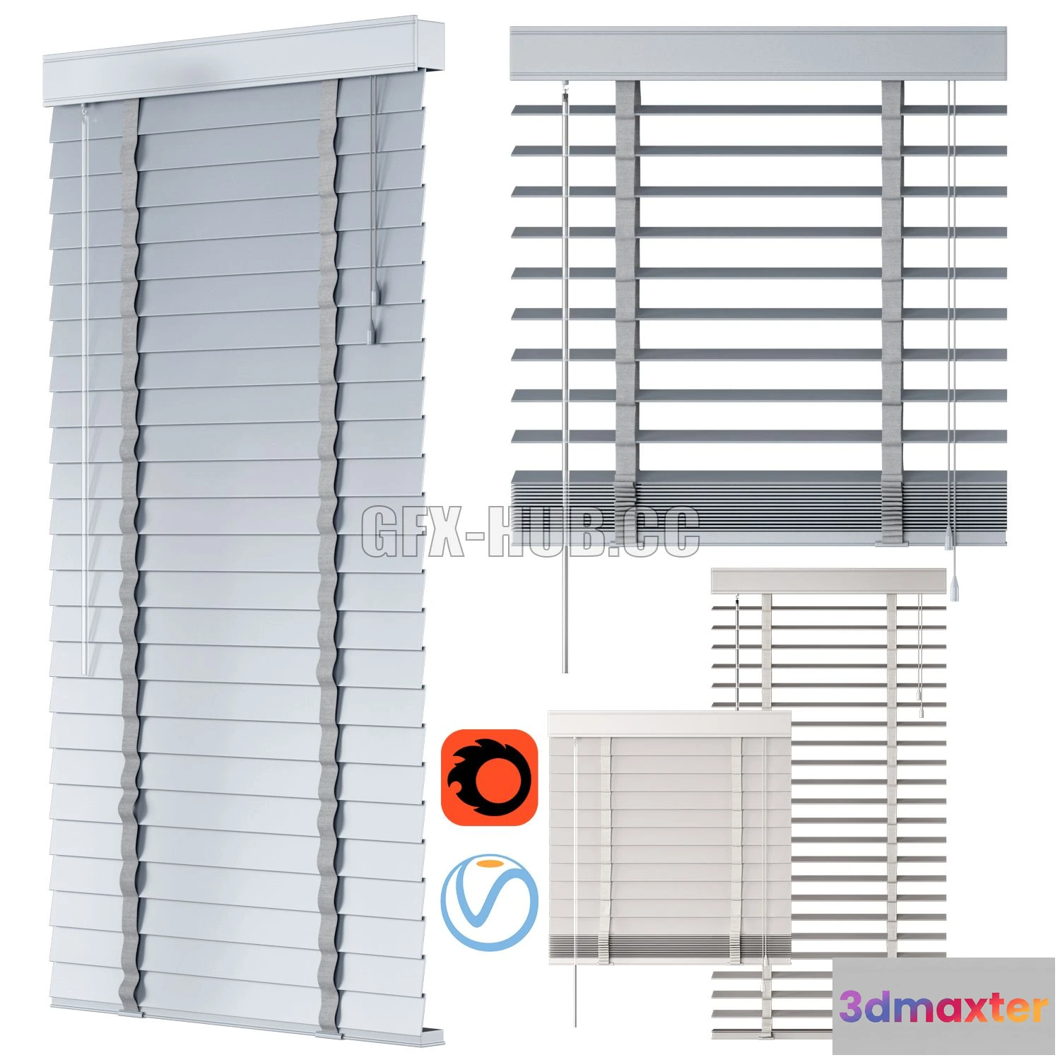 1204958 - FURNITURE 3D MODELS - Venetian Blind 01