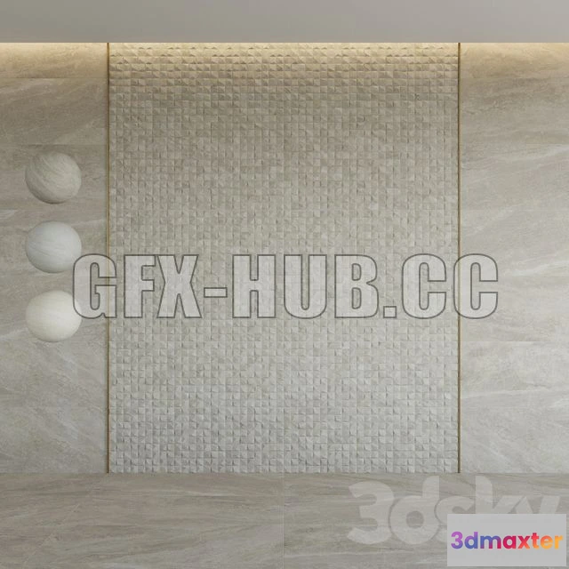 1204962 - FURNITURE 3D MODELS - Venis Indic 3 Colors by PORCELANOSA