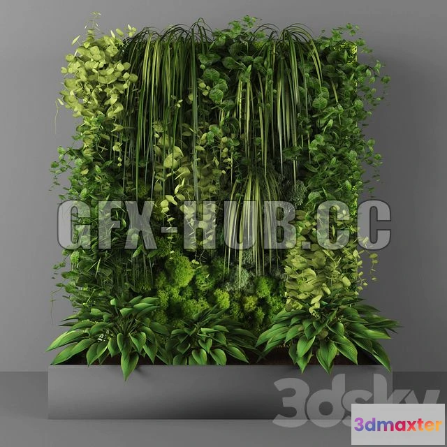 1204976 - FURNITURE 3D MODELS - Vertical Garden 096