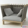 1205036 - FURNITURE 3D MODELS - Wabi armchair