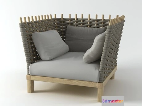 1205036 - FURNITURE 3D MODELS - Wabi armchair