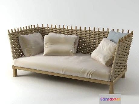 1205040 - FURNITURE 3D MODELS - Wabi sofa