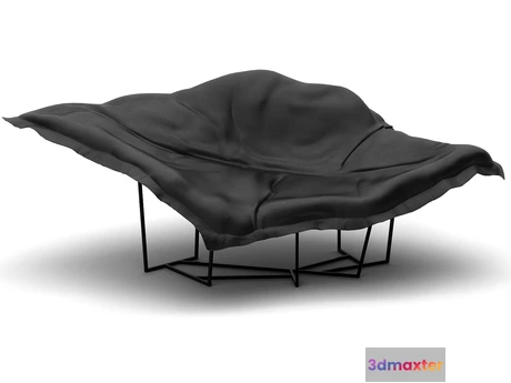 1205068 - FURNITURE 3D MODELS - Wallace armchair