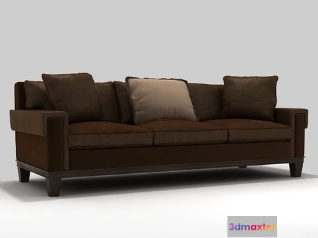1205090 - FURNITURE 3D MODELS - Well Suited sofa