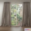 1205124 - FURNITURE 3D MODELS - Window-curtain