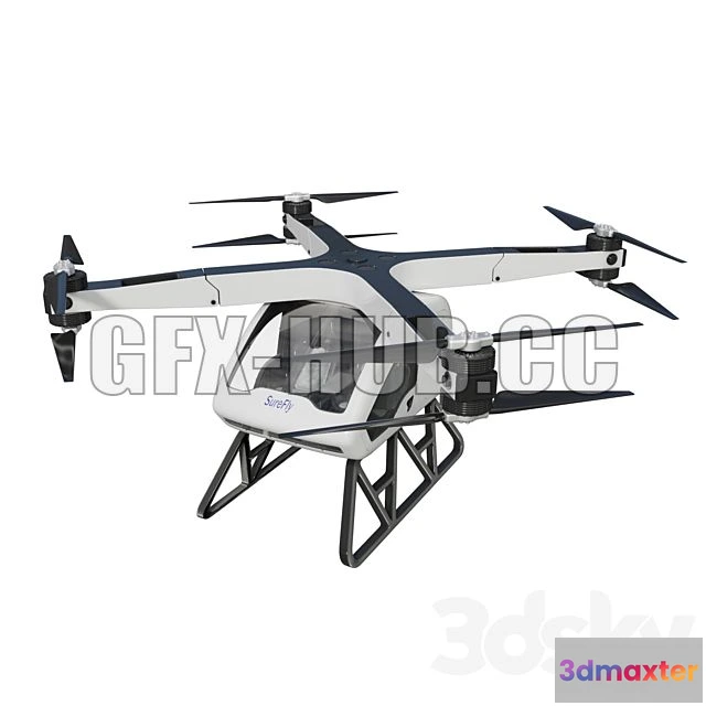 1205170 - FURNITURE 3D MODELS - Workhorse Surefly Air Taxi
