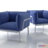 1205196 - FURNITURE 3D MODELS - Yale armchair